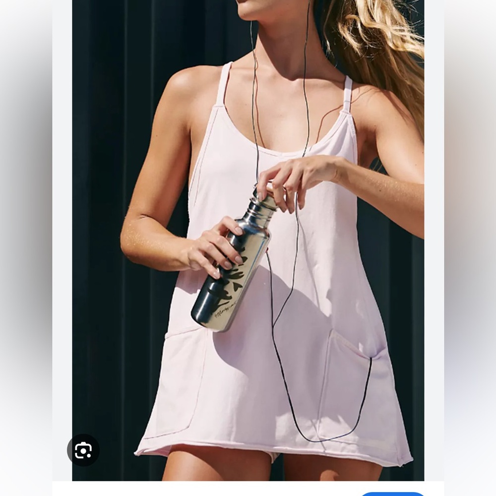 Free people movement razor back tank dress